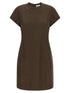 Brunello Cucinelli T-shirt Dress Brown