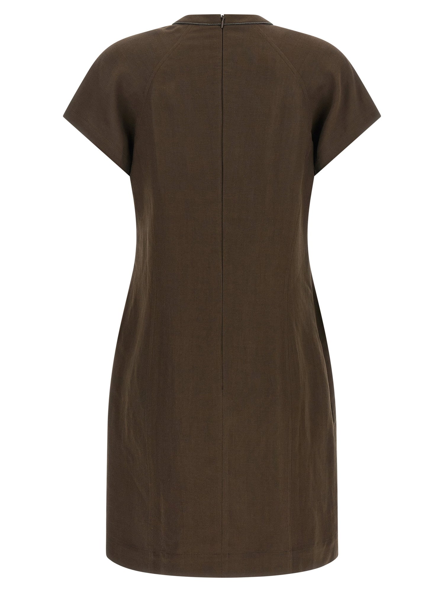 Brunello Cucinelli T-shirt Dress Brown