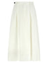 Brunello Cucinelli Sartorial Skirt White