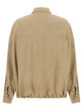 Brunello Cucinelli Fluid Twill Shirt Beige