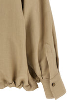 Brunello Cucinelli Fluid Twill Shirt Beige