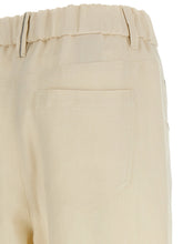 Brunello Cucinelli Linen Trousers White