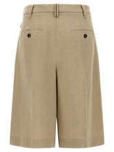 Brunello Cucinelli Sartorial Bermuda Shorts Beige
