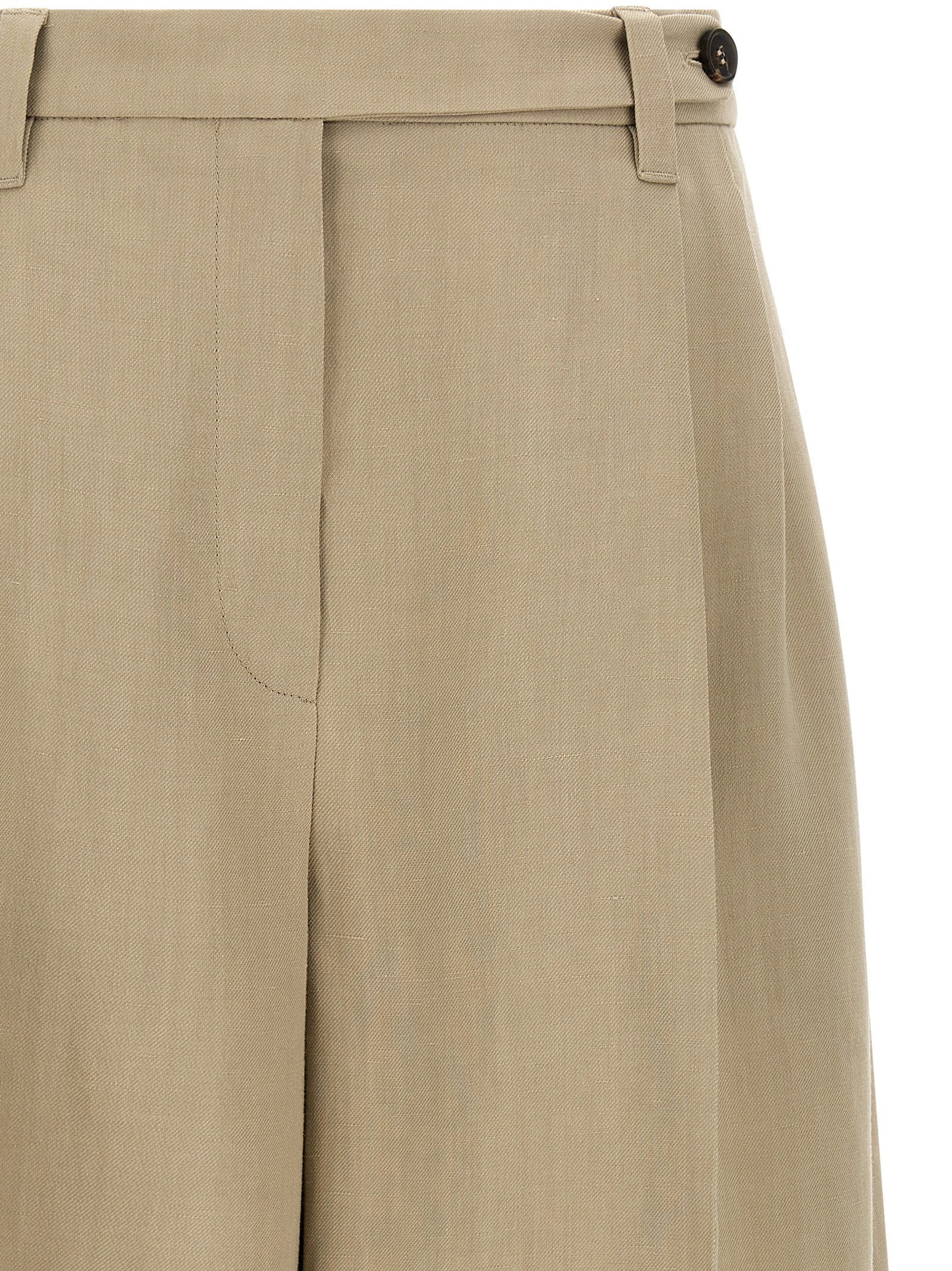 Brunello Cucinelli Sartorial Bermuda Shorts Beige