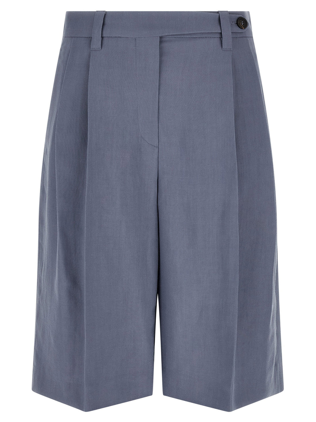 Brunello Cucinelli Sartorial Bermuda Shorts Blue