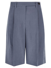 Brunello Cucinelli Sartorial Bermuda Shorts Blue