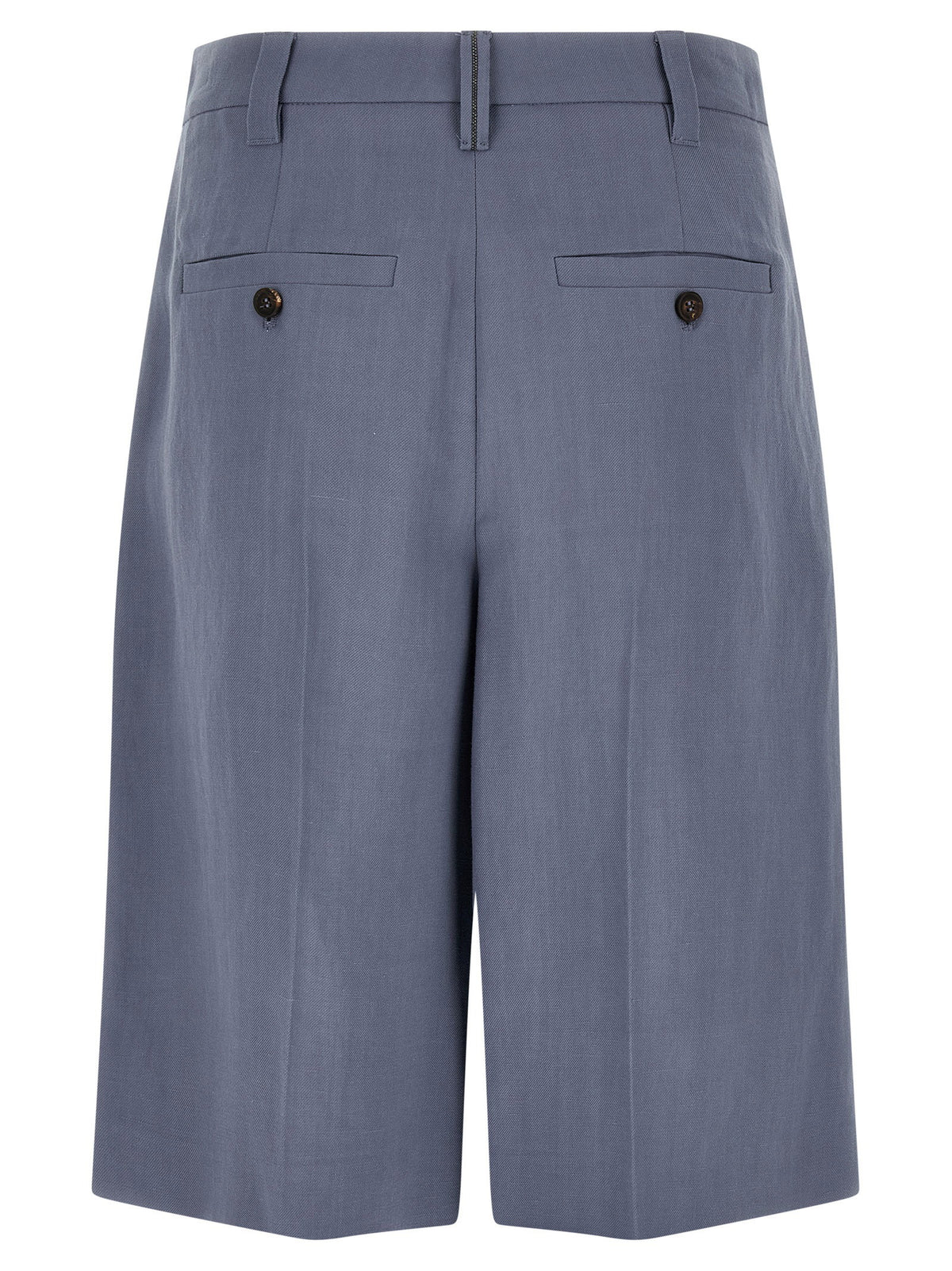 Brunello Cucinelli Sartorial Bermuda Shorts Blue