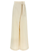 Brunello Cucinelli Crossed Pants White