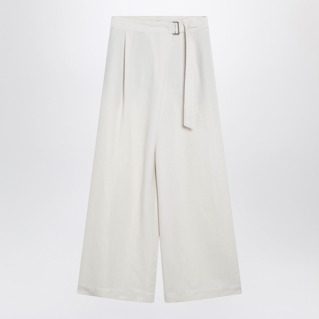 Brunello Cucinelli Sartorial Wrap Trousers White