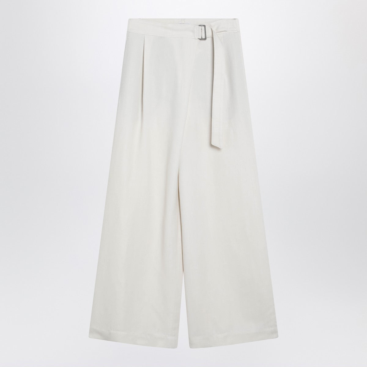 Brunello Cucinelli Sartorial Wrap Trousers White