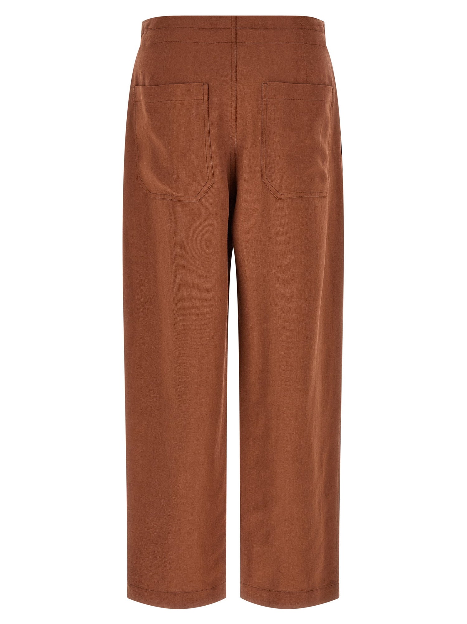 Brunello Cucinelli Tailored Track Pants Red