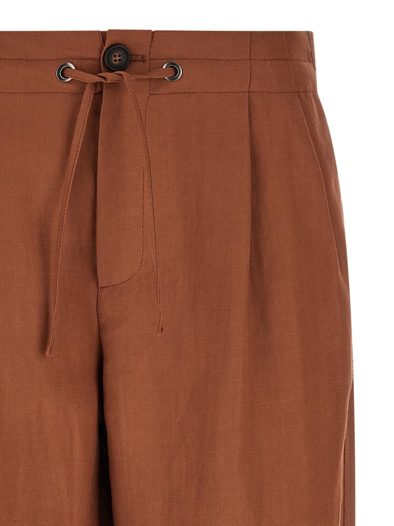 Brunello Cucinelli Tailored Track Pants Red