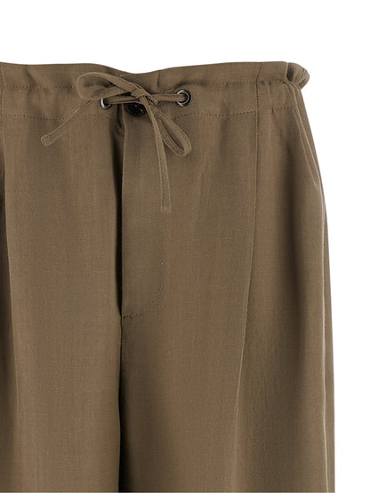 Brunello Cucinelli Tailored Track Pants Beige