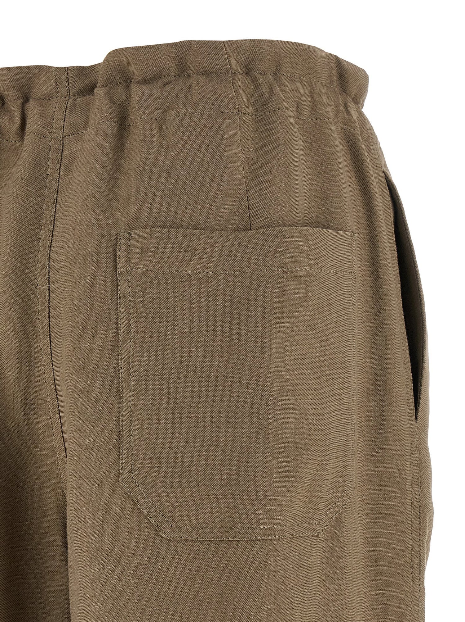 Brunello Cucinelli Tailored Track Pants Beige
