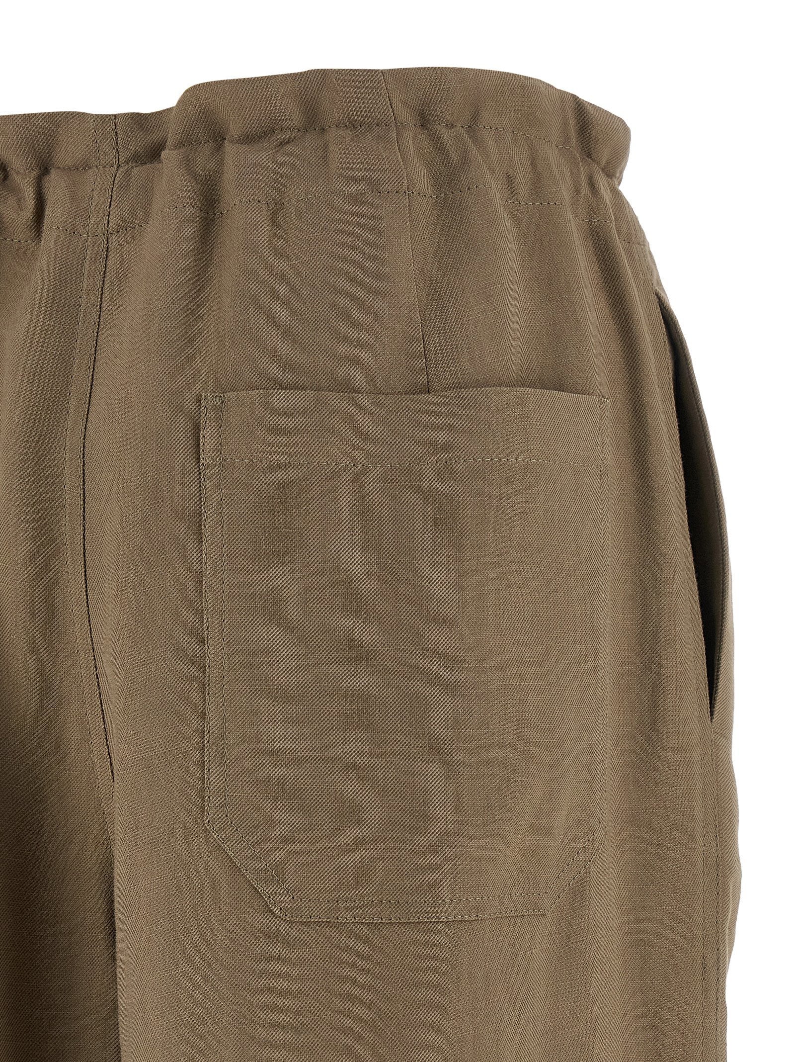 Brunello Cucinelli Tailored Track Pants Beige
