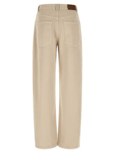 Brunello Cucinelli Garment-dyed Jeans Beige