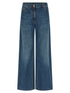 Brunello Cucinelli Wide Leg Jeans Blue