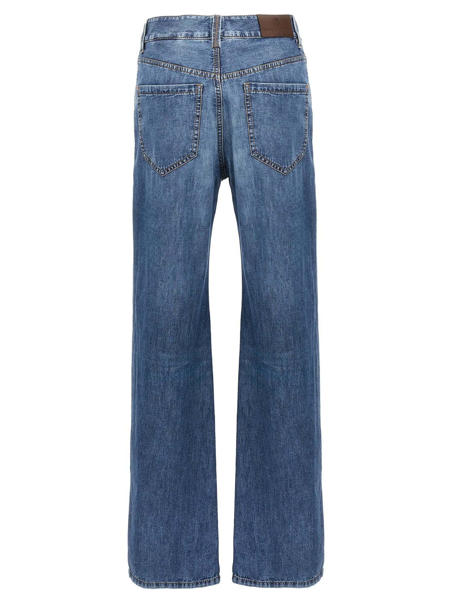 Brunello Cucinelli Straight Jeans Blue