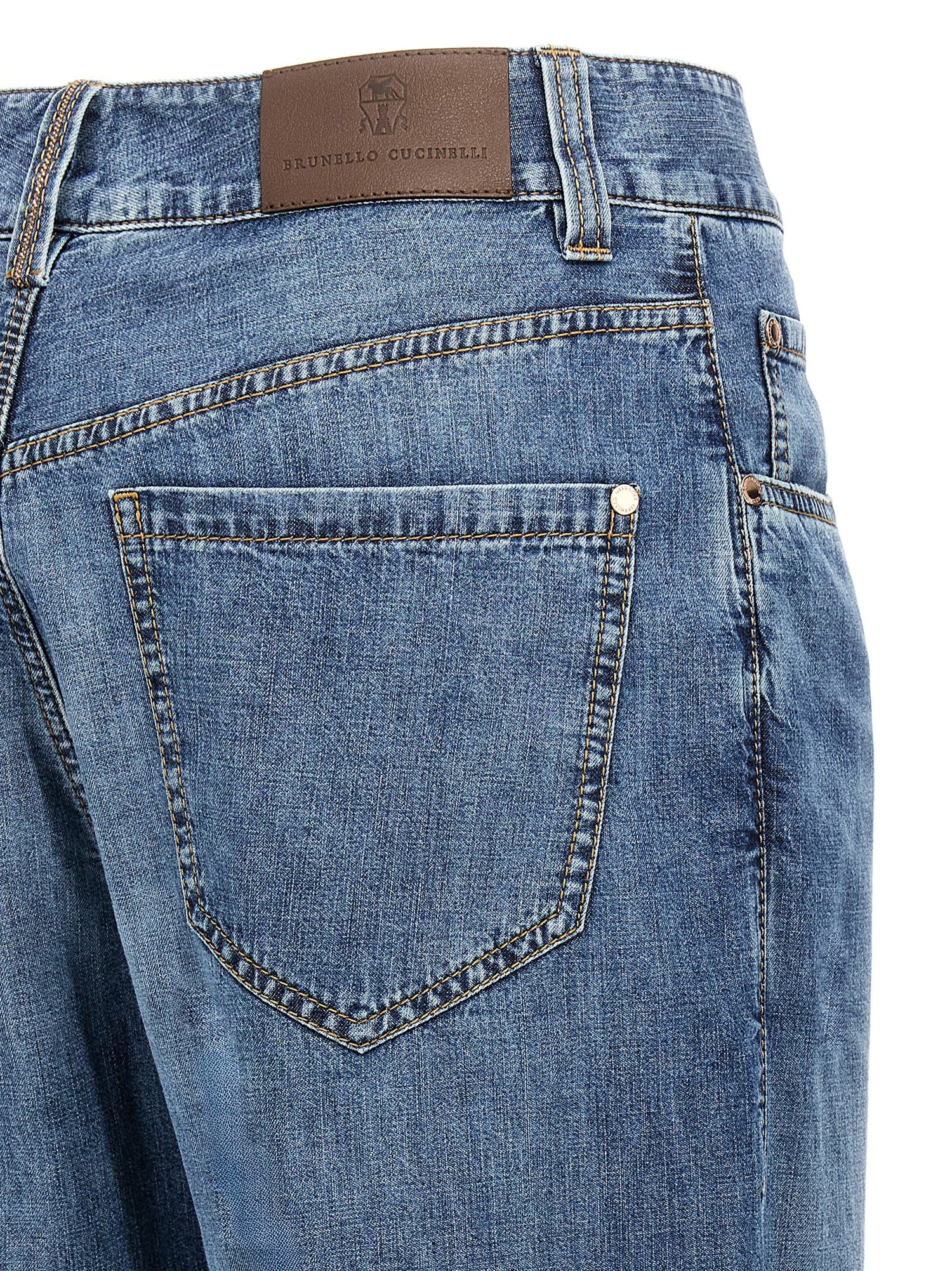 Brunello Cucinelli Straight Jeans Blue