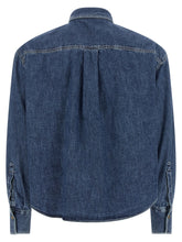 Brunello Cucinelli Shiny Pockets Shirt Blue