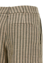 Brunello Cucinelli Striped Bermuda Shorts Green