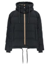 Brunello Cucinelli Down Jacket With Knit And Jewel Details Black  