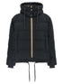 Brunello Cucinelli Down Jacket With Knit And Jewel Details Black  