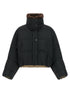 Brunello Cucinelli Cropped Down Jacket Black