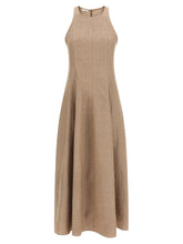 Brunello Cucinelli Sparkling Dress Beige