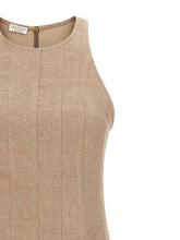 Brunello Cucinelli Sparkling Dress Beige