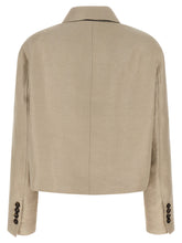 Brunello Cucinelli Linen Blazer Beige
