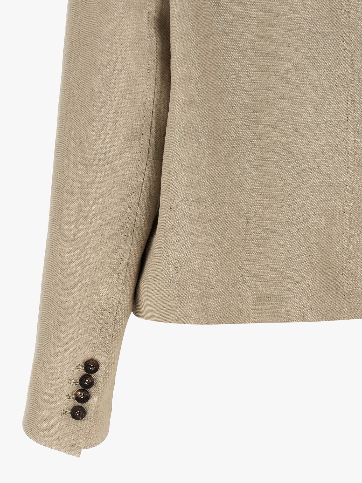 Brunello Cucinelli Linen Blazer Beige