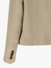 Brunello Cucinelli Linen Blazer Beige