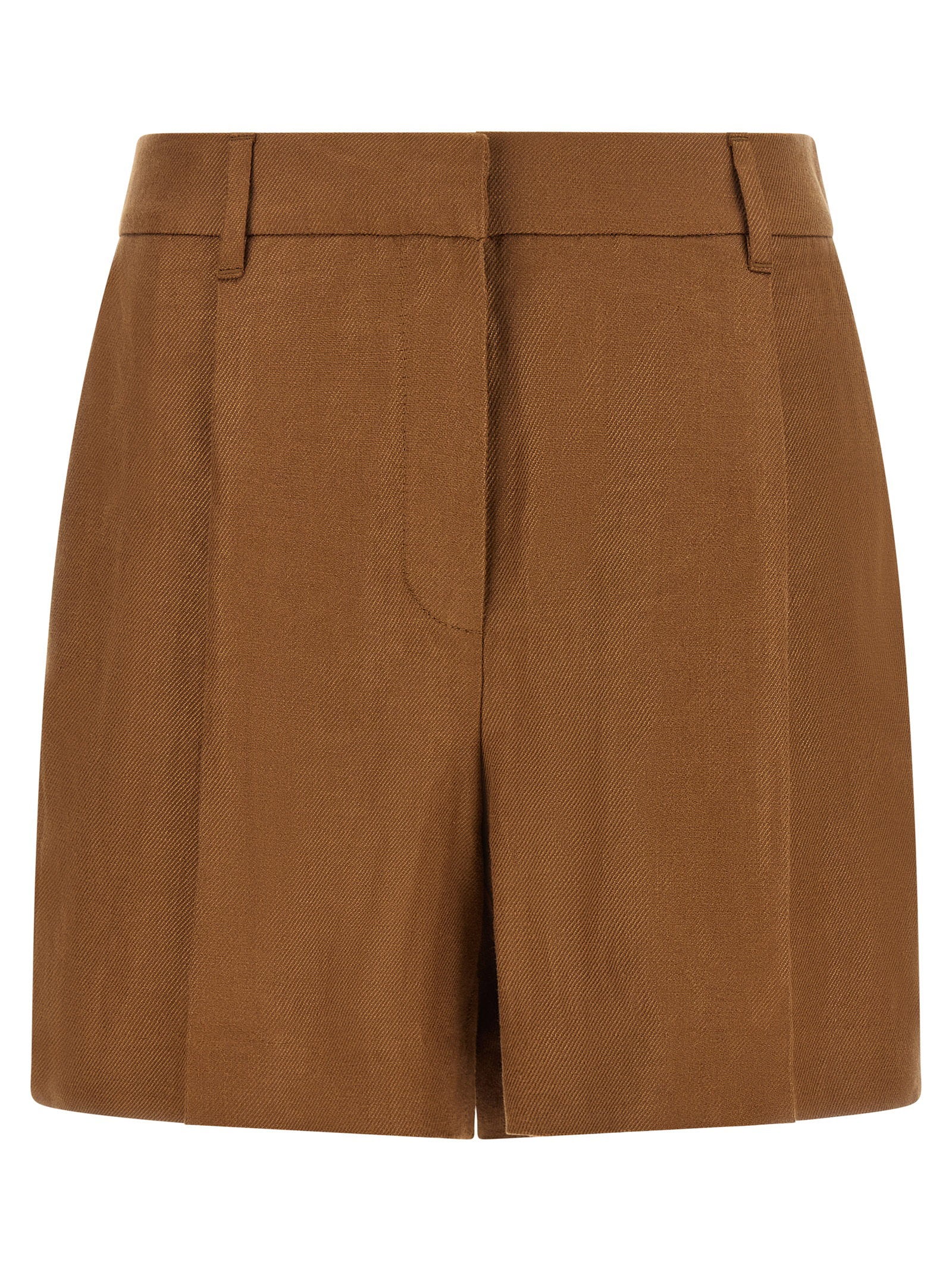 Brunello Cucinelli Monile Tailored Bermuda Shorts Brown