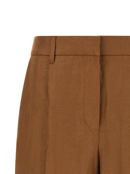 Brunello Cucinelli Monile Tailored Bermuda Shorts Brown