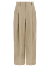 Brunello Cucinelli Linen Trousers Beige