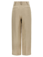 Brunello Cucinelli Linen Trousers Beige
