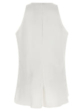 Brunello Cucinelli Top Twill Fluid White
