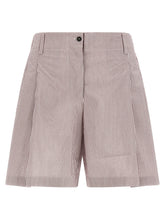 Brunello Cucinelli Baggy Shorts Multicolor