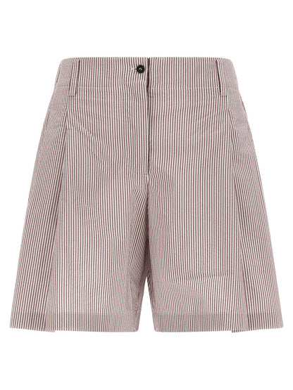 Brunello Cucinelli Baggy Shorts Multicolor