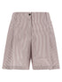 Brunello Cucinelli Baggy Shorts Multicolor