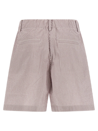 Brunello Cucinelli Baggy Shorts Multicolor