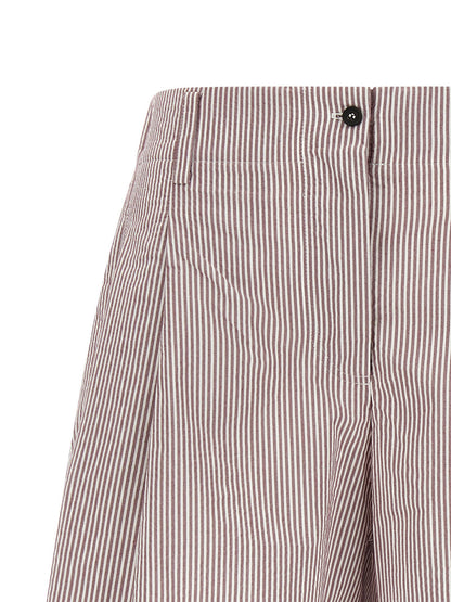 Brunello Cucinelli Baggy Shorts Multicolor