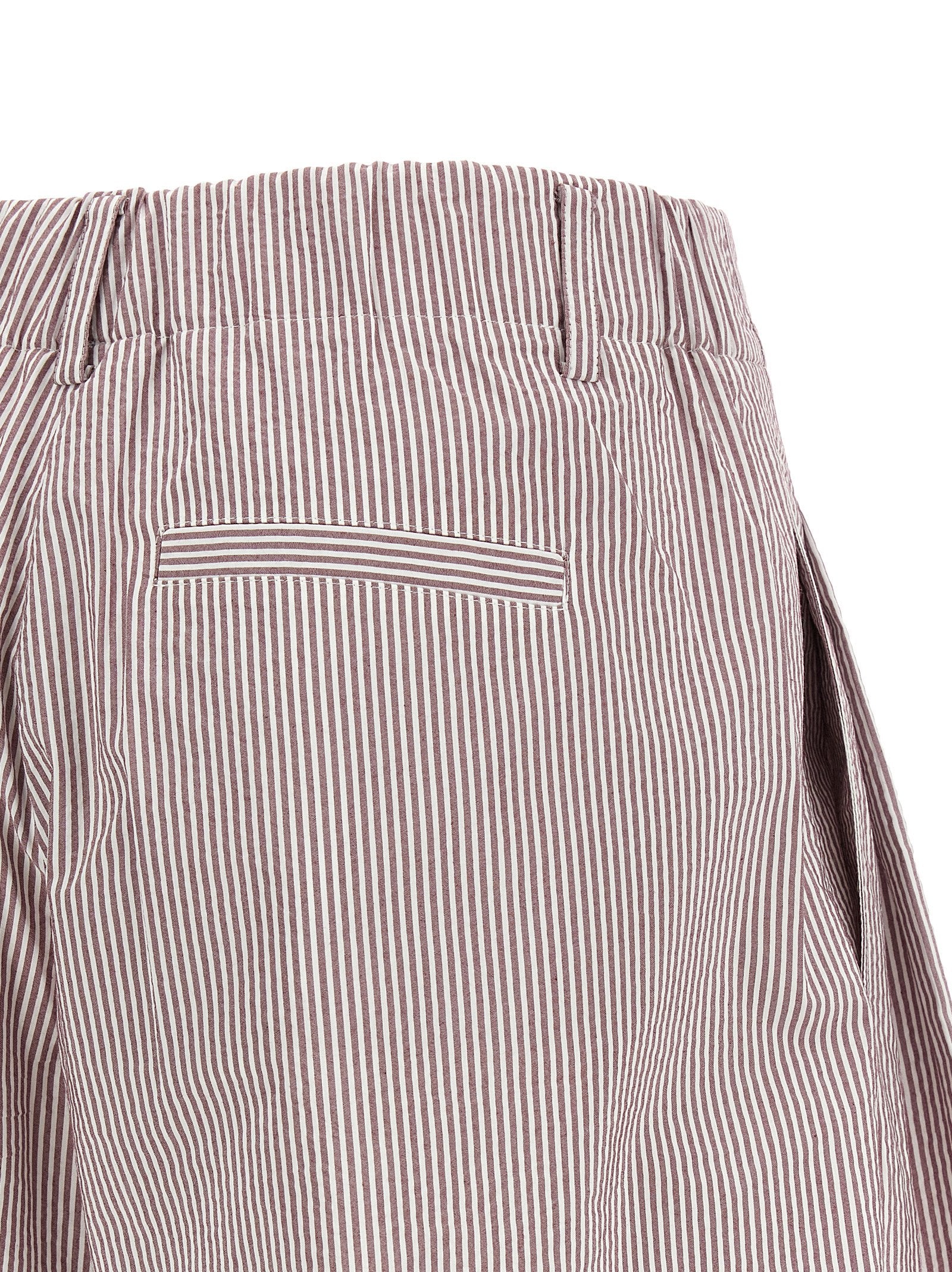 Brunello Cucinelli Baggy Shorts Multicolor