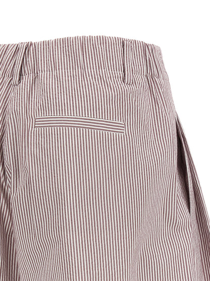 Brunello Cucinelli Baggy Shorts Multicolor