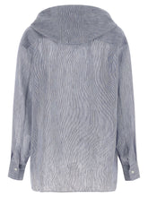 Brunello Cucinelli Hooded Shirt Light blue