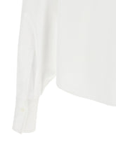 Brunello Cucinelli Shiny Trim Shirt White