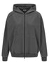 Brunello Cucinelli Shiny Trims Hoodie Gray
