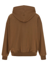 Brunello Cucinelli Shiny Trims Hoodie Brown