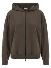 Brunello Cucinelli Monile Hoodie Brown